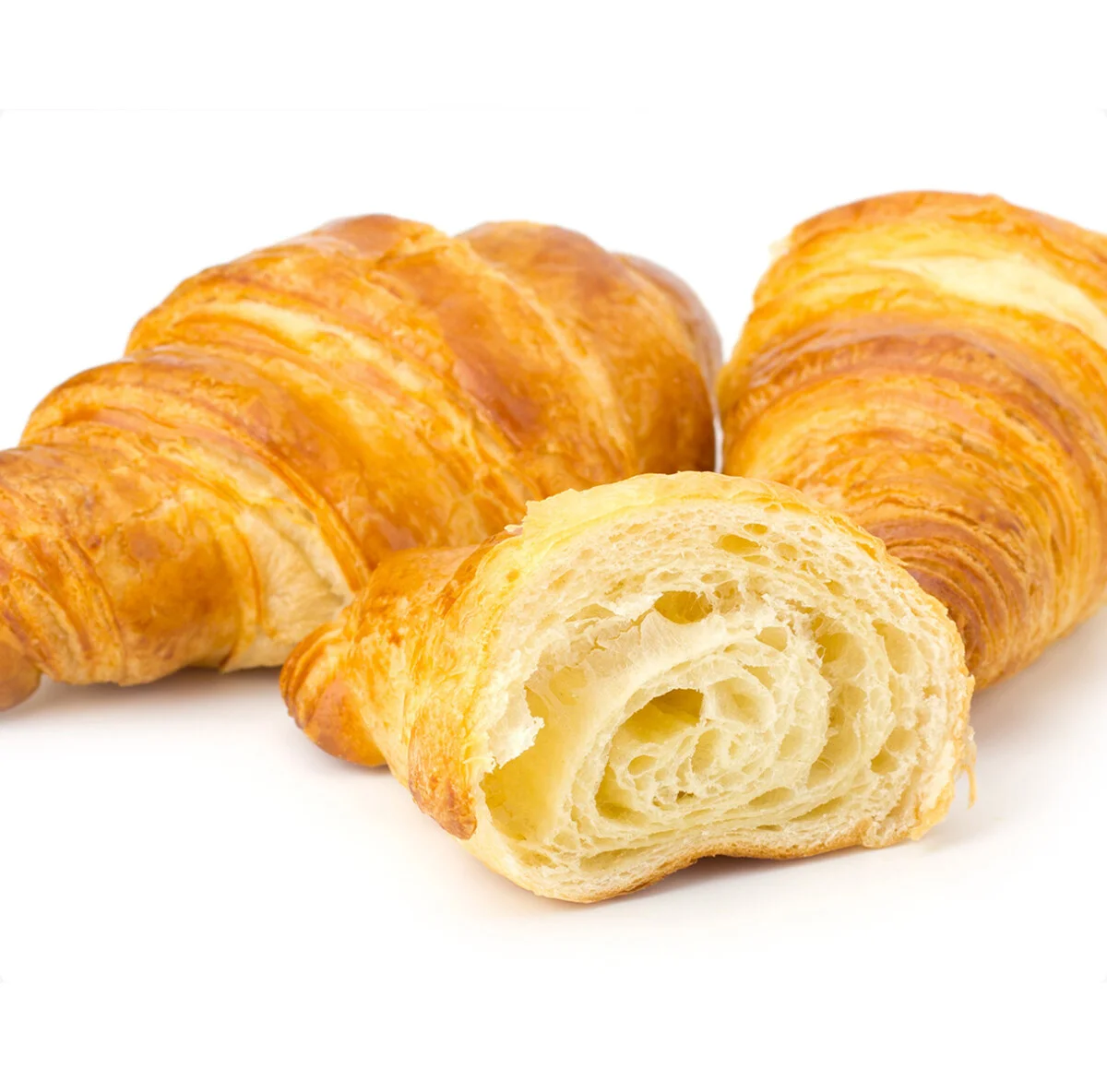 croissant per applicazione margarina e melange